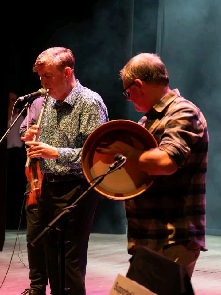 Artists on stage at the Orvieto Irish Fleadh Festival 2026 in Orvieto