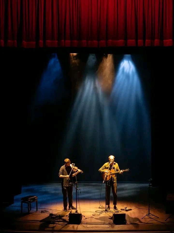 Musicians on stage at the Orvieto Irish Fleadh Festival 2026